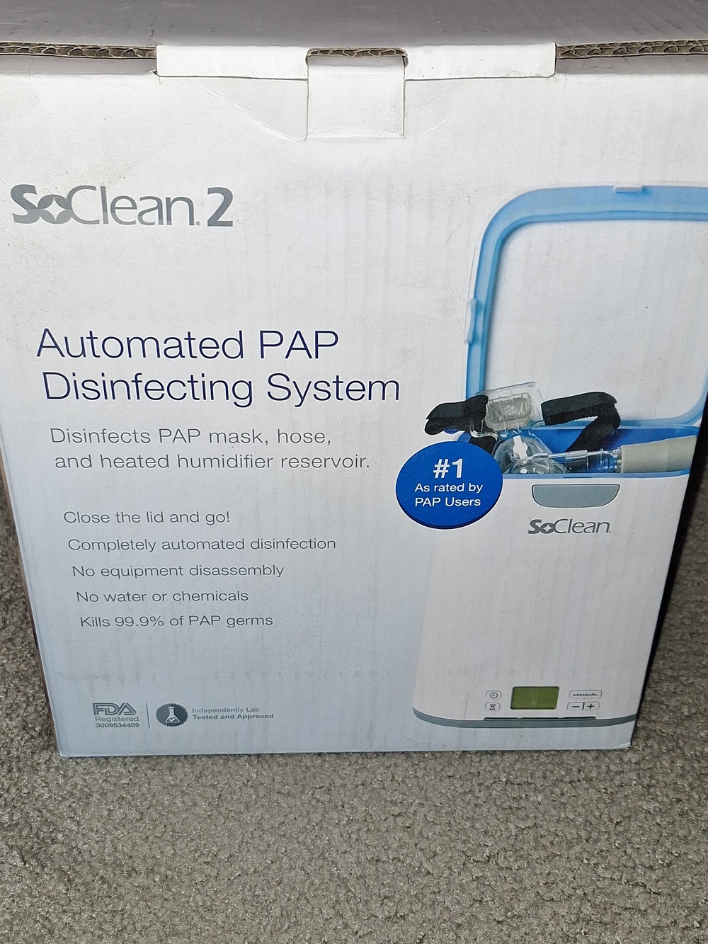 SoClean PAP Equipment Cleaner - Picture 3 of 5